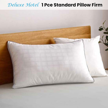 Accessorize Deluxe Hotel Standard Pillow Firm 45 x 70 cm Tristar Online