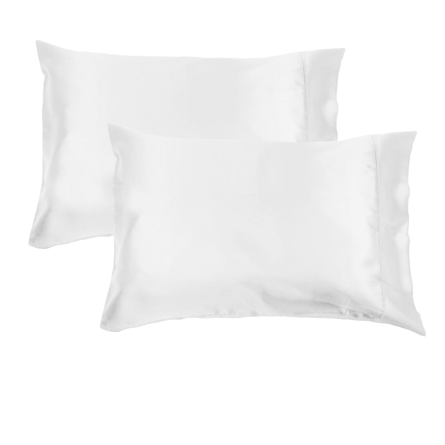 Accessorize 300TC Deluxe Essentials Satin Standard Pillowcases White Tristar Online
