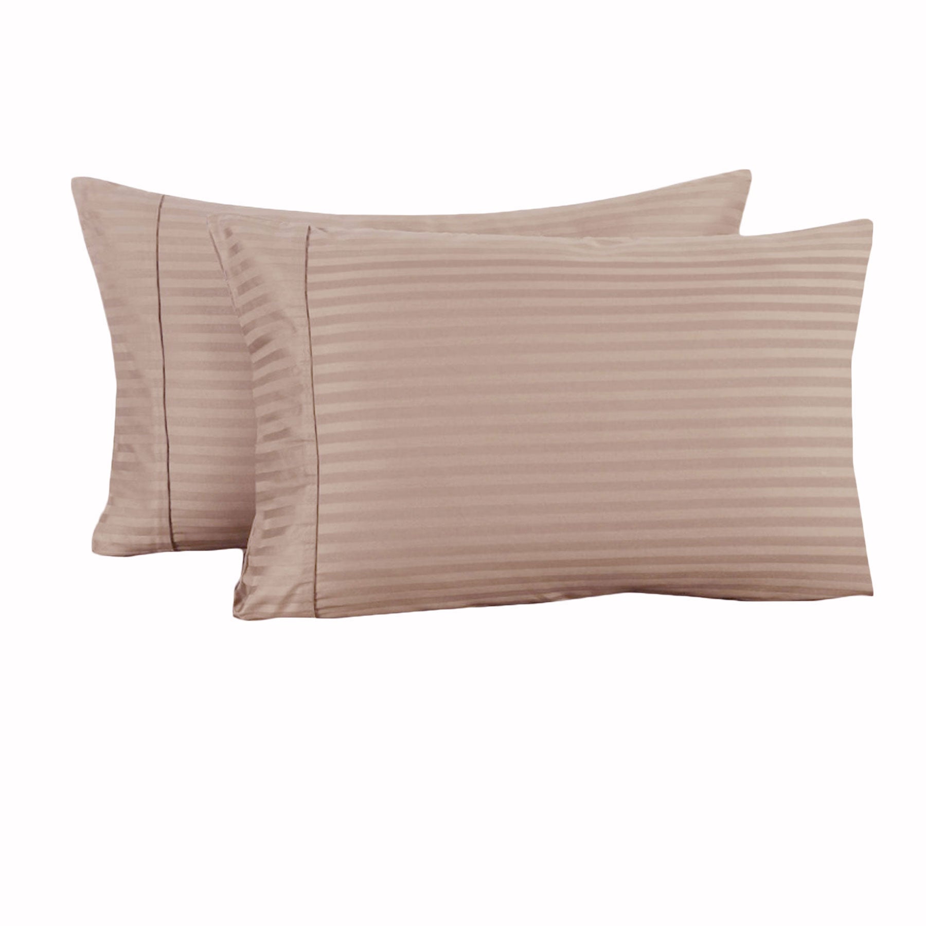 Accessorize 325TC Pair of Cuffed Standard Pillowcases Blush Tristar Online