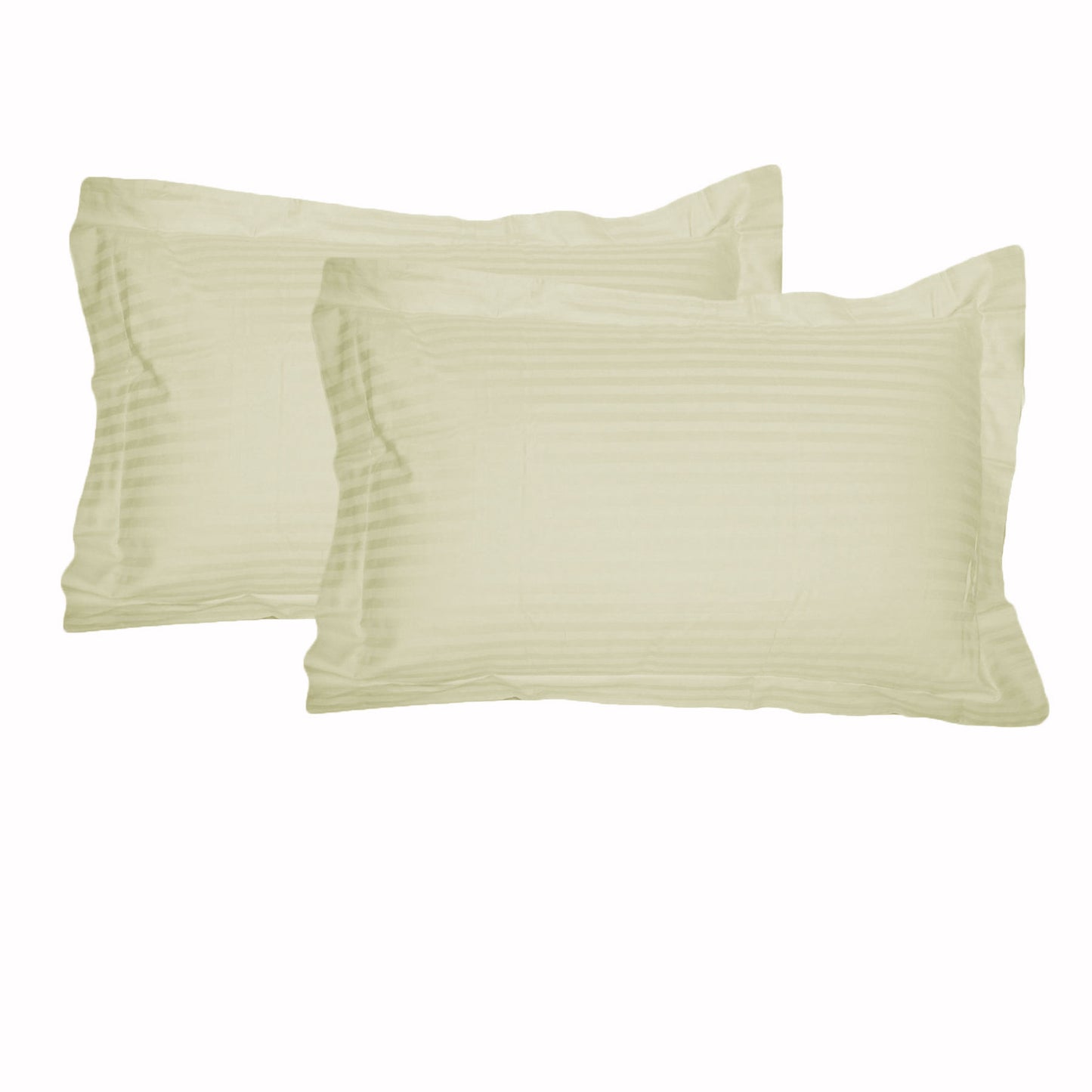 Accessorize 325TC Pair of Tailored Standard Pillowcases Ecru Tristar Online