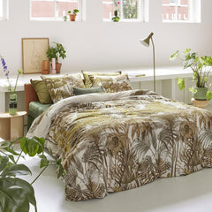 Bedding House Caribe Ochre Cotton Quilt Cover Set King Tristar Online