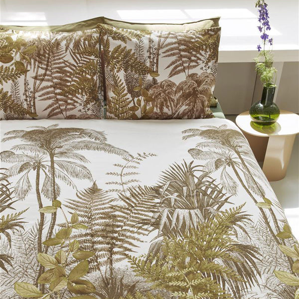 Bedding House Caribe Ochre Cotton Quilt Cover Set King Tristar Online