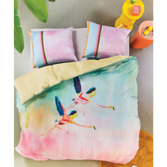 Oilily Colourful Birds Multi Cotton Sateen Quilt Cover Set King Tristar Online