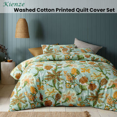 Accessorize Kienze Washed Cotton Printed Quilt Cover Set King Tristar Online