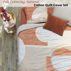 VTWonen Pale Colouring Natural Cotton Quilt Cover Set King Tristar Online