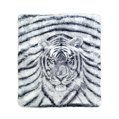 J.Elliot Home 350gsm Tiger Photo Mink Blanket Tristar Online