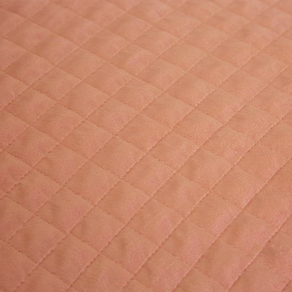 J.Elliot Home Adela Clay Pink Velvet Quilted Coverlet Set Queen/King Tristar Online