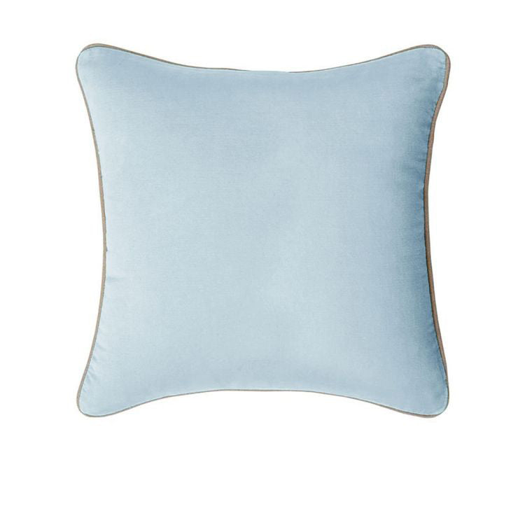 J Elliot Home Gabriel 100% Cotton Filled Cushion 60 x 60 cm Illusion Blue Tristar Online