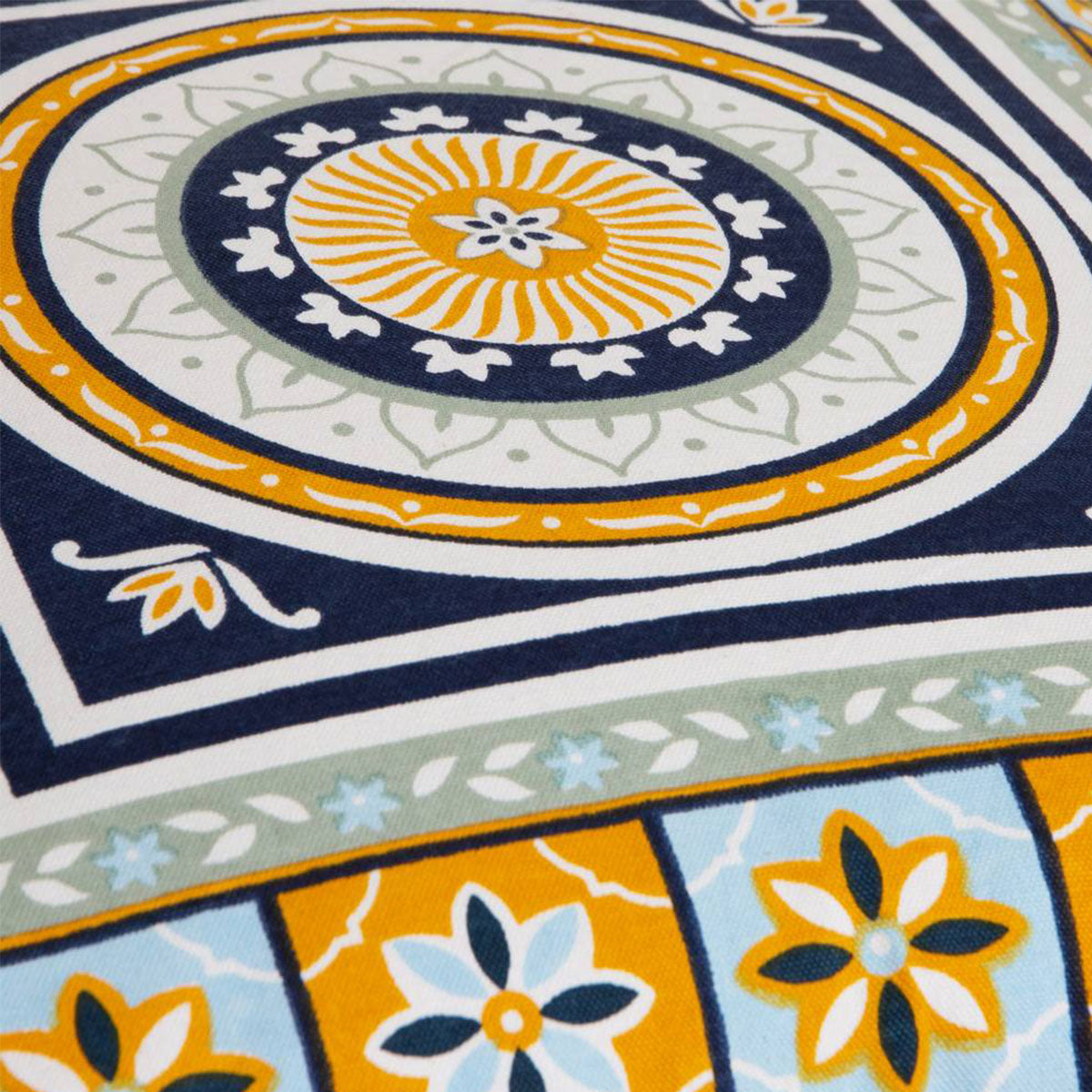 J Elliot Home Kasbah Luxury Filled Cushion 50 x 50cm Blue Tristar Online
