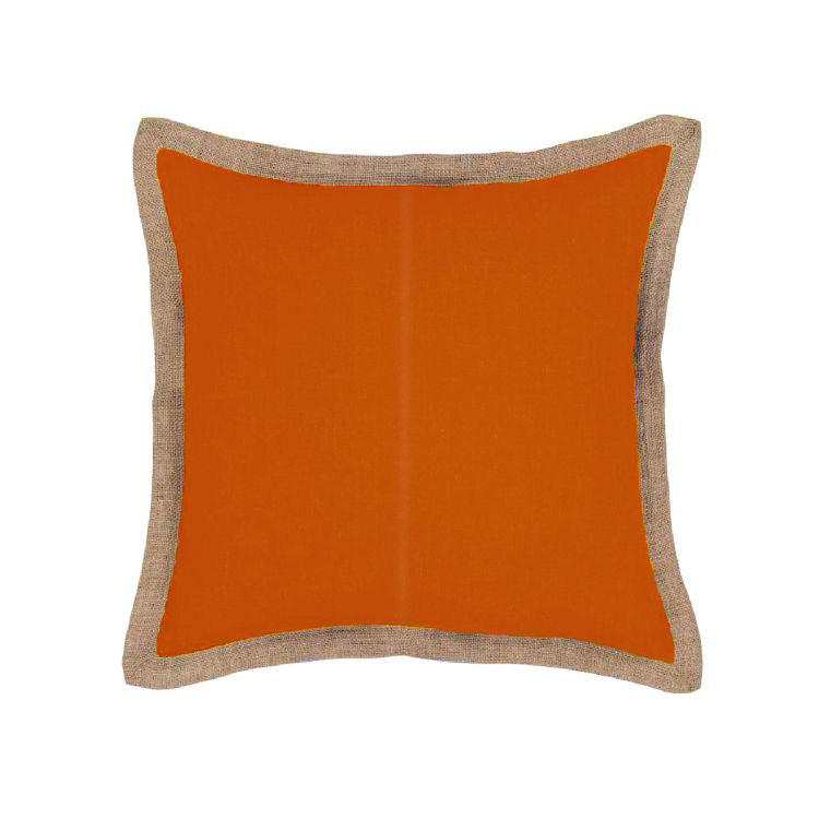 J Elliot Home Hampton Linen Cushion Cover 50 x 50 cm Pumpkin Tristar Online