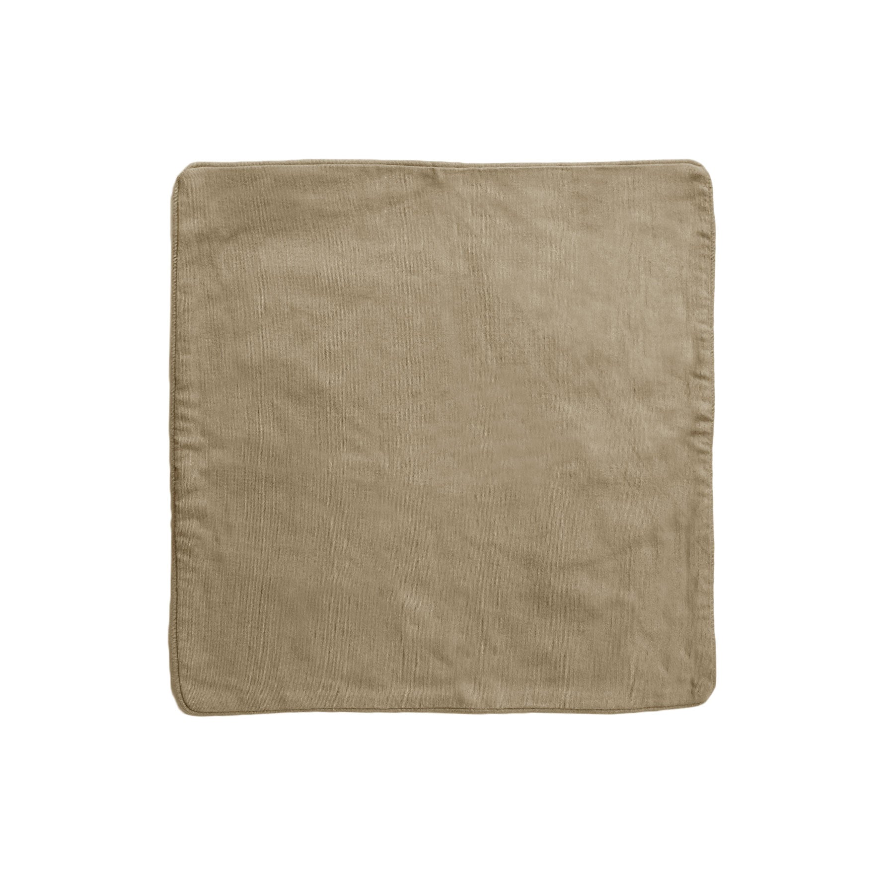 IDC Homewares Lollipop Cotton Piped Cushion Cover 60 cm square Wheat Tristar Online