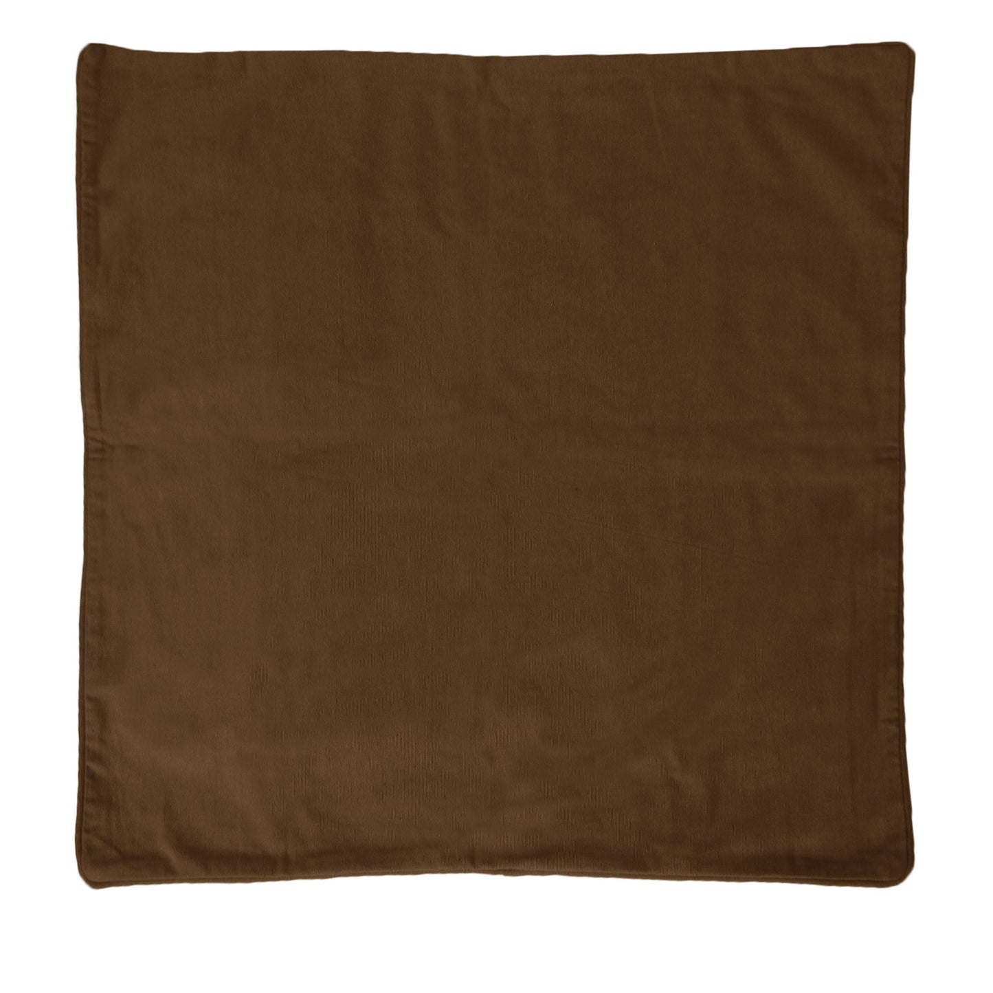 IDC Homewares Lollipop Extra Large Cotton Piped Square Cushion Cover 90 x 90 cm Chocolate Tristar Online