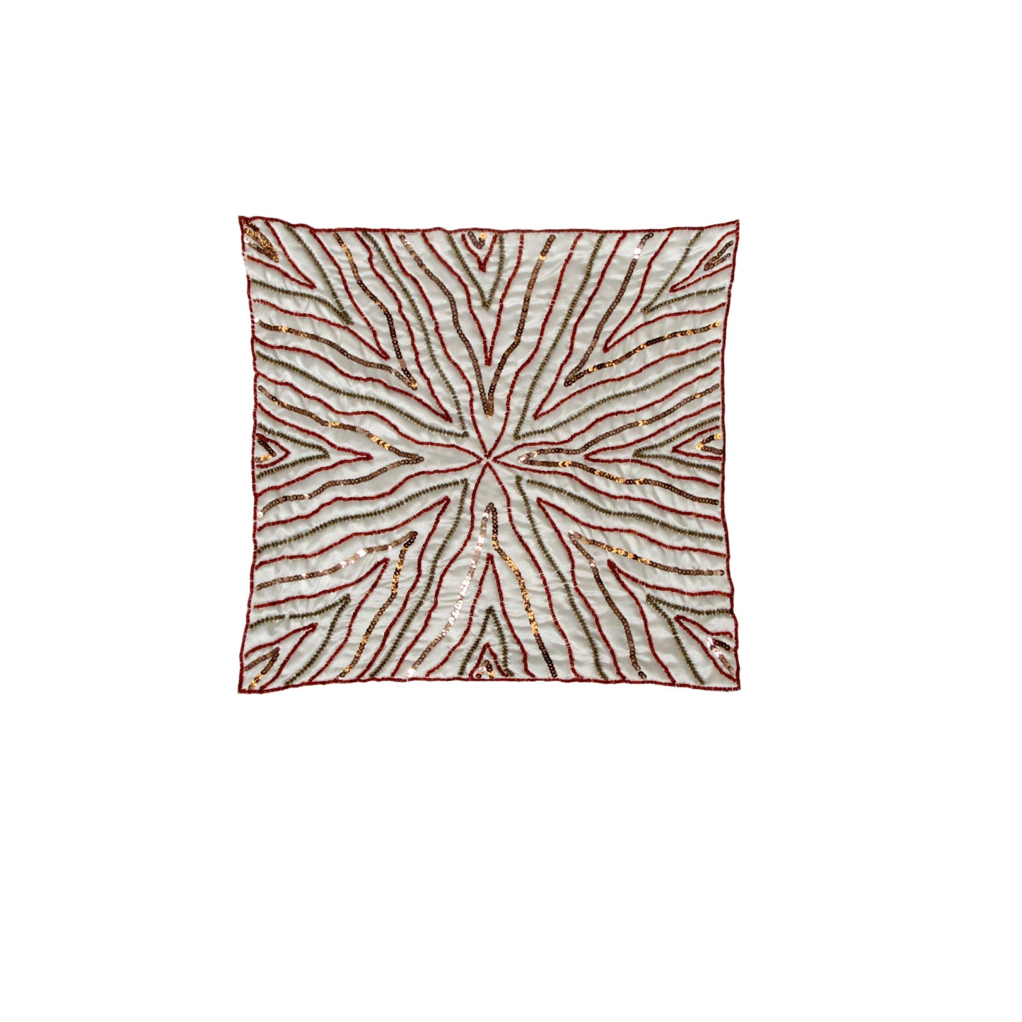 IDC Homewares Sequin Cushion Cover Bella Cream Tristar Online
