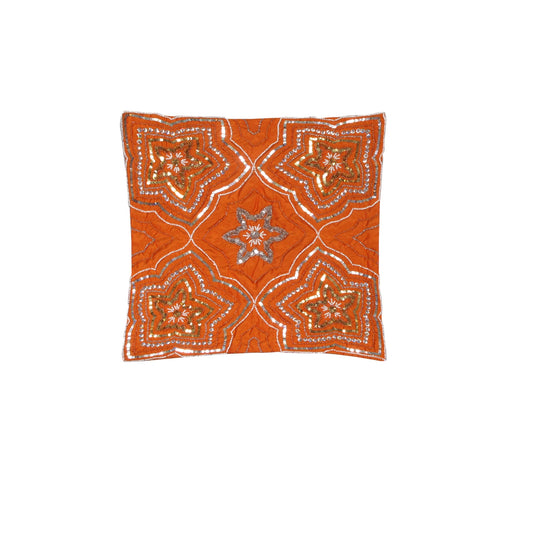 IDC Homewares Sequin Cushion Cover Maya Orange Tristar Online