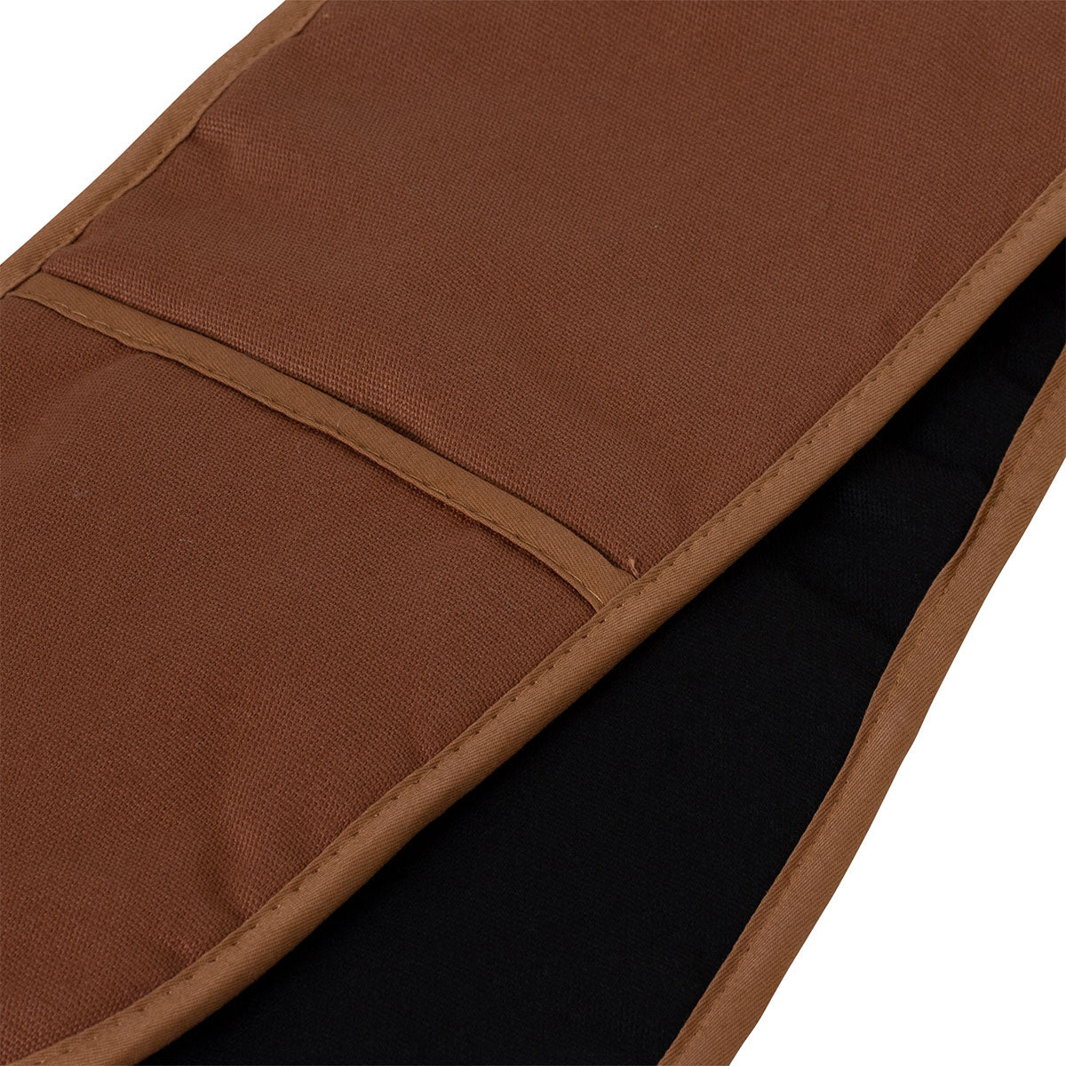 J Elliot Home Selby Cotton Double Oven Mitt Glove 17 x 82 cm Ginger & Black Tristar Online