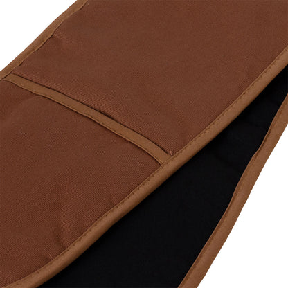 J Elliot Home Selby Cotton Double Oven Mitt Glove 17 x 82 cm Ginger & Black Tristar Online