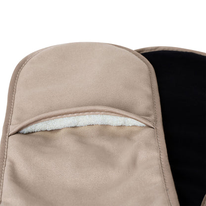 J Elliot Home Selby Cotton Double Oven Mitt Glove 17 x 82 cm Sandstone & Black Tristar Online
