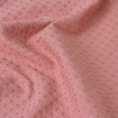 J Elliot Home Waffle Set of 4 Cotton Tea Towels 50 x 70 cm Clay Pink Tristar Online