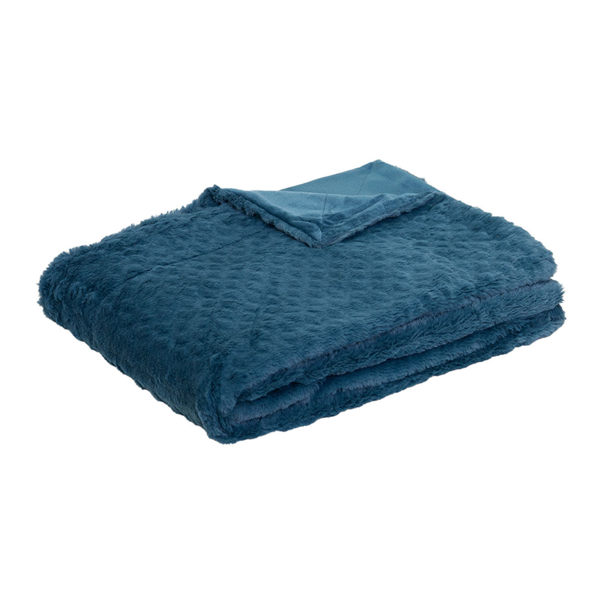 J.Elliot Home Azariah Plush Throw Teal Tristar Online