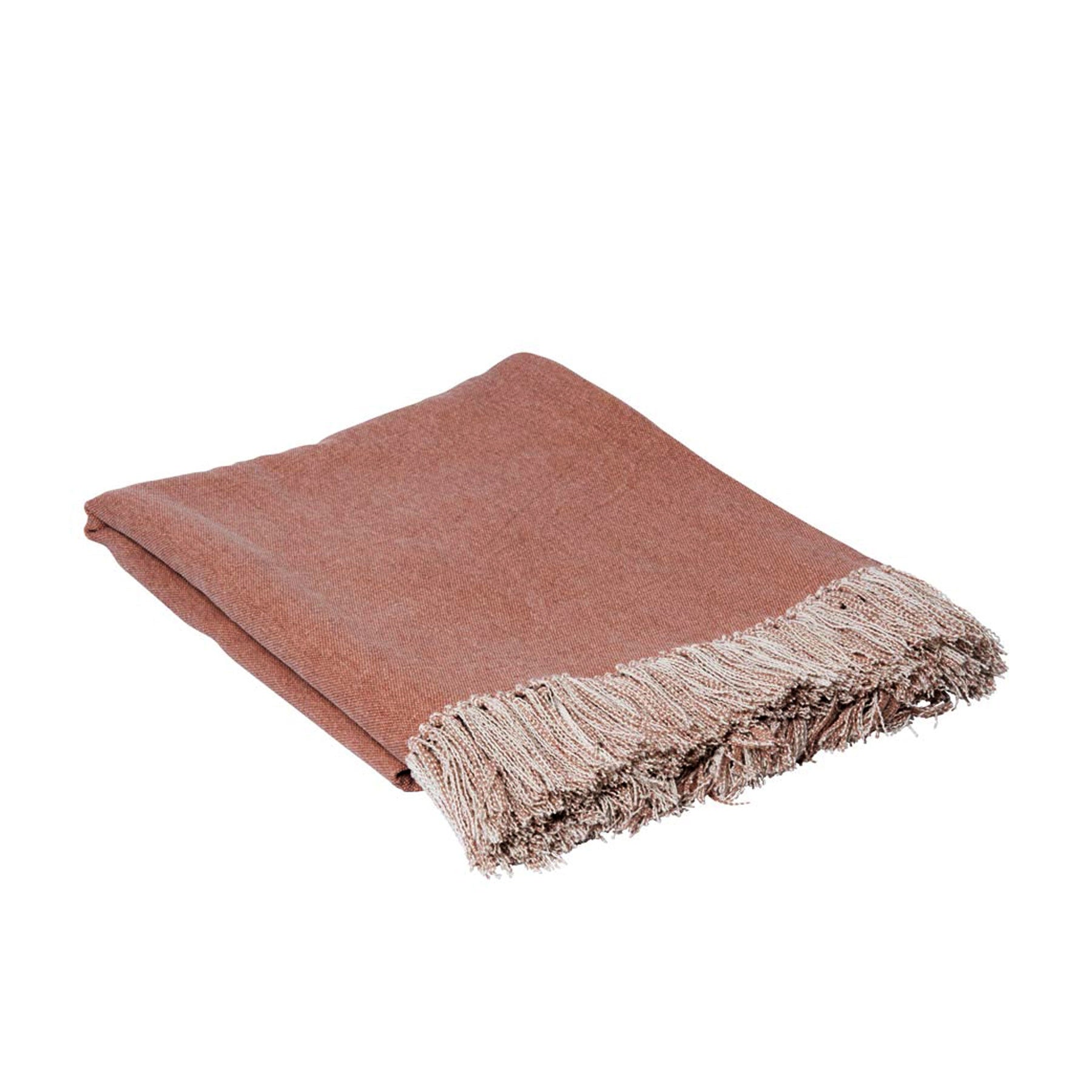 J.Elliot Home Idris Cotton Throw Dusty Pink Home Tristar Online