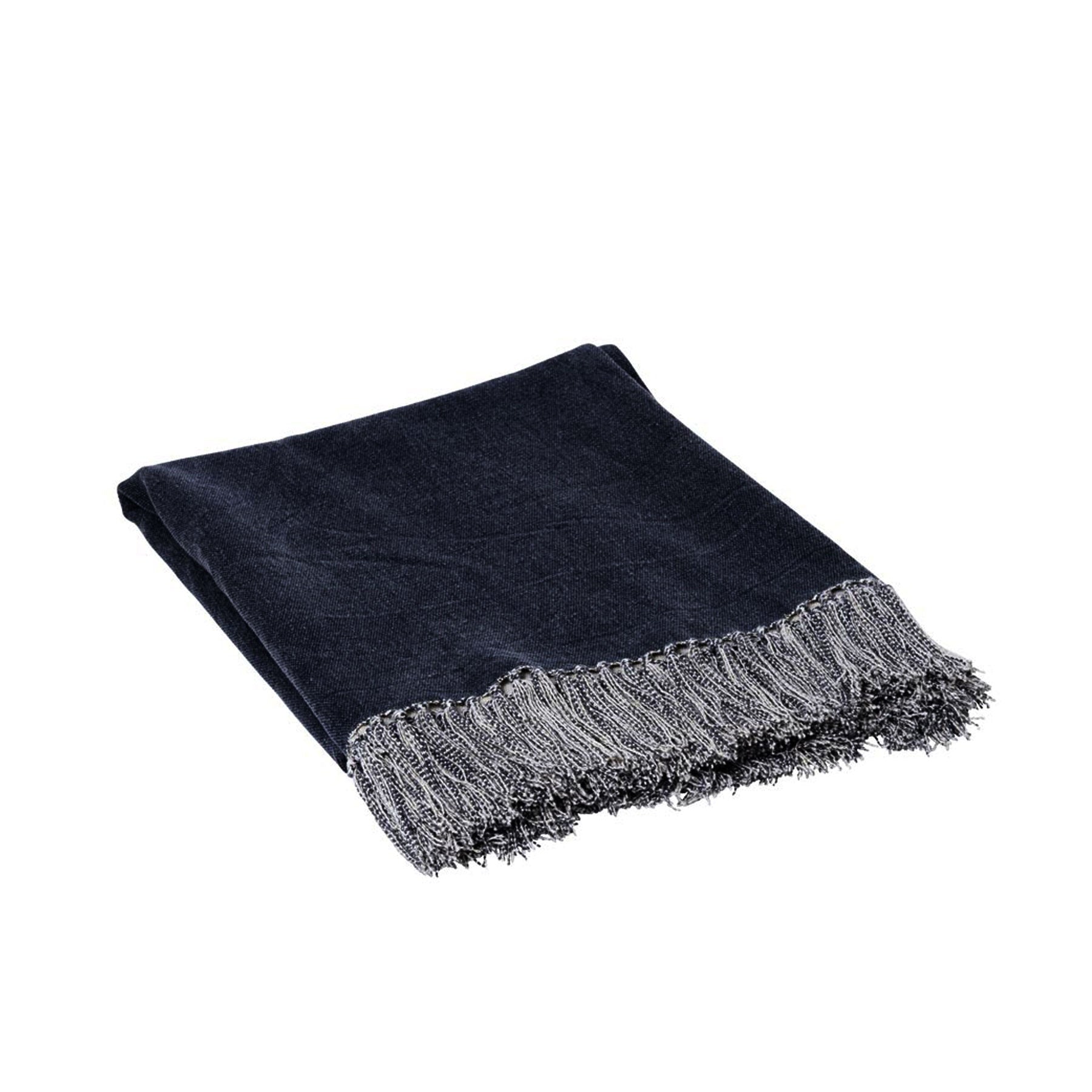 J.Elliot Home Idris Cotton Throw Indigo Home Tristar Online