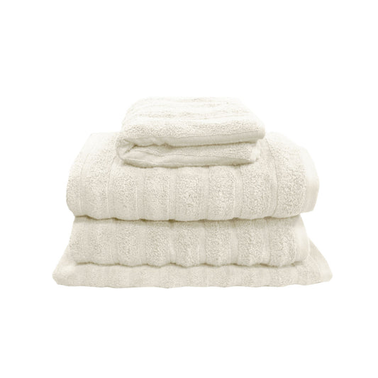 J Elliot Home Set of 4 George Collective Cotton Bath Towel Set Snow Tristar Online