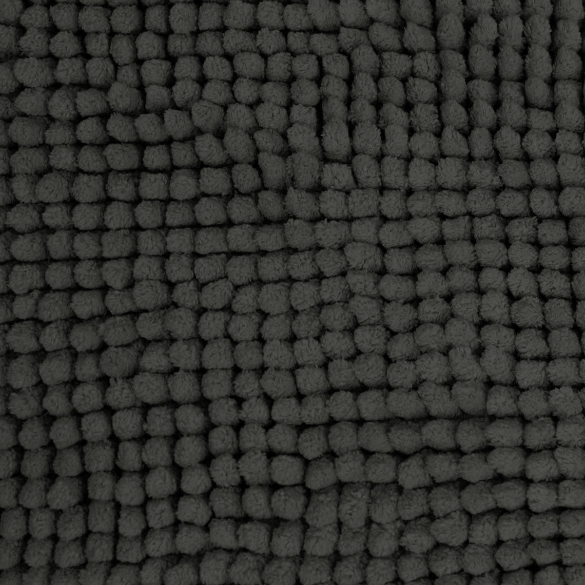 Toggle Microfiber Bath Mat Contoured Charcoal Tristar Online