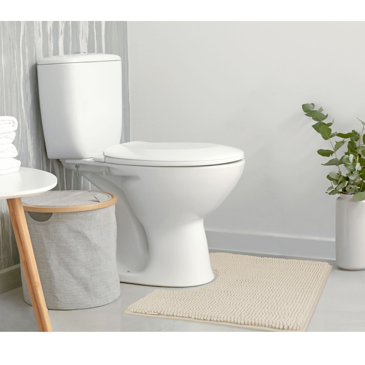 Toggle Microfiber Bath Mat Contourned Stone Tristar Online