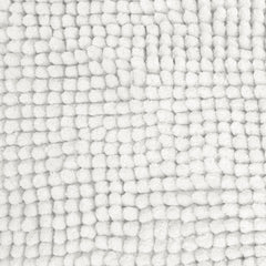 Toggle Microfiber Bath Mat Contourned White Tristar Online