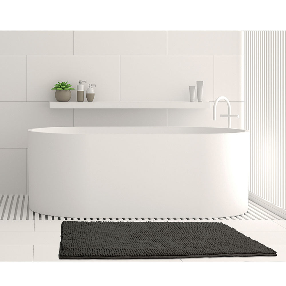 Toggle Microfiber Bath Mat Medium Charcoal Tristar Online