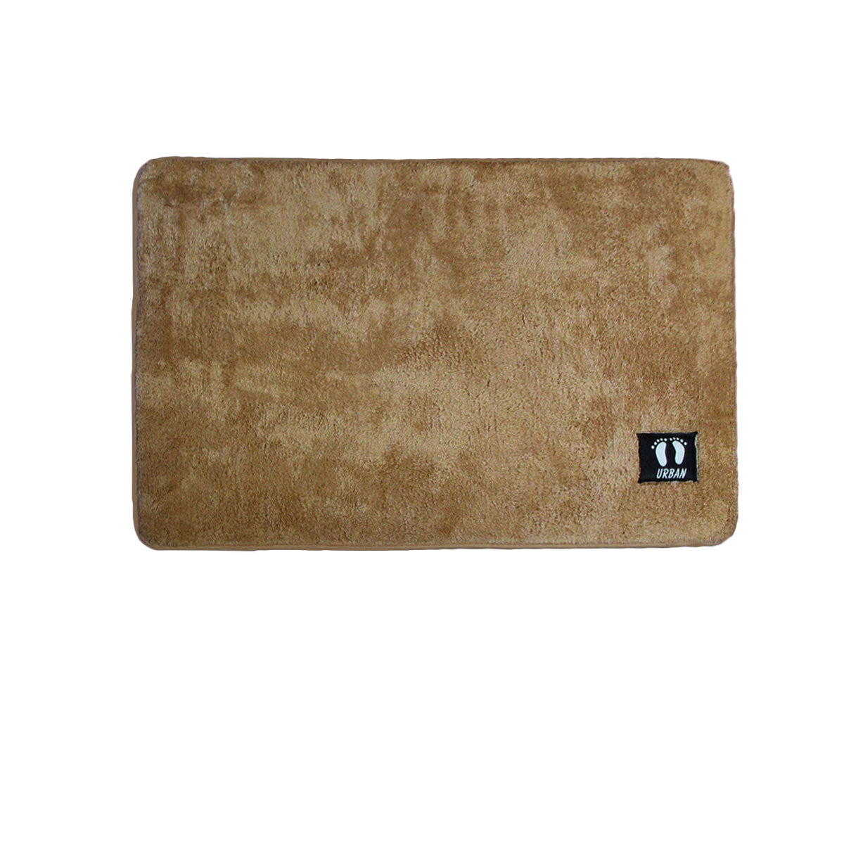 Asha Anti Slip Polyester Bath Mat 50 x 80 cm Brown Tristar Online