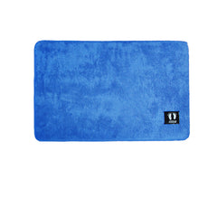 Asha Anti Slip Polyester Bath Mat 50 x 80 cm Cobalt Blue Tristar Online