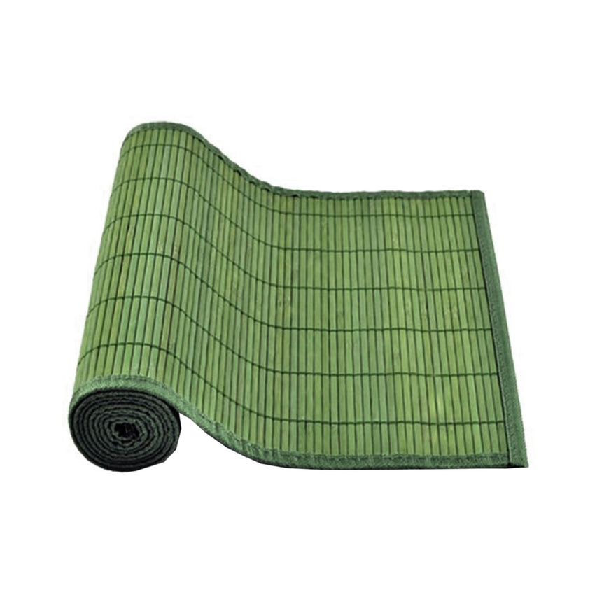 Narrow Slat Bamboo Table Runner 140 x 33cm Green Tristar Online