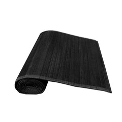 Varnish Bamboo Table Runner 140 x 33cm Black Tristar Online