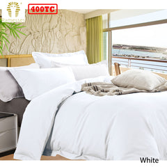 Ramesses Bamboo Cotton Quilt Cover Set White King Tristar Online