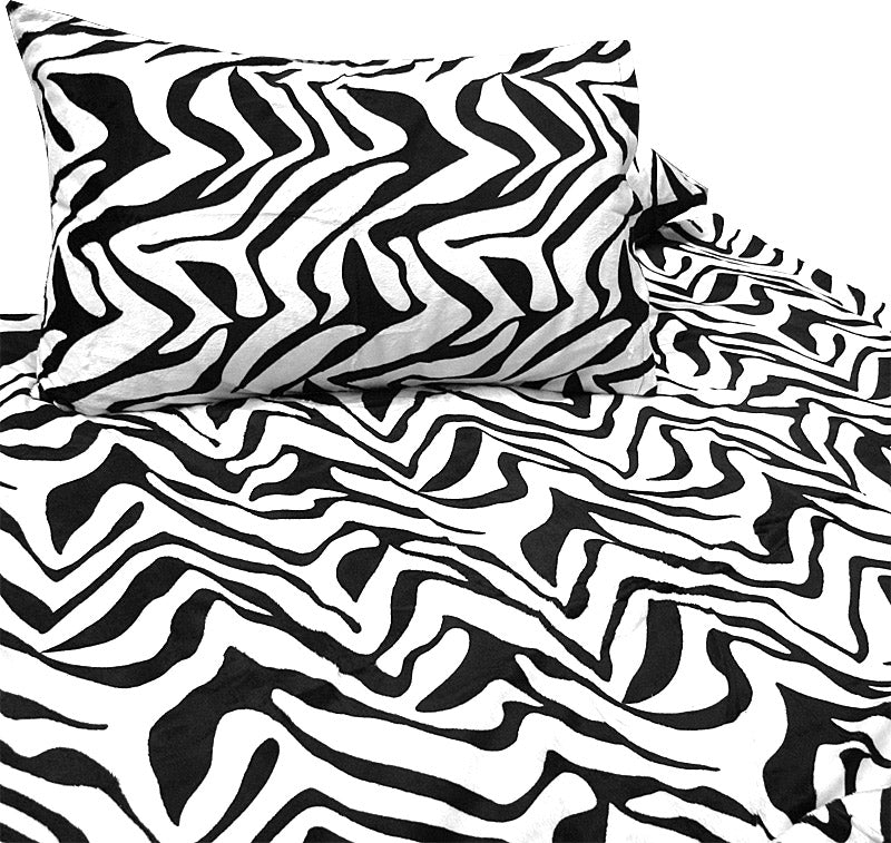 Shangri-La Printed Faux Fur White Tiger Quilt Cover Set Queen Tristar Online