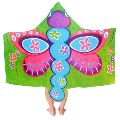 Kids Cotton Velour Beach Cape Butterfly Tristar Online
