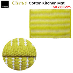 Ladelle Classic Citrus 100% Cotton Kitchen Mat Rug Tristar Online