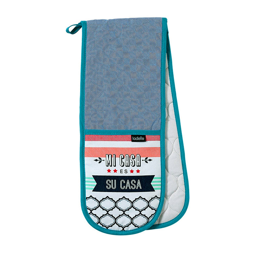 Ladelle Mi Casa Kitchen / BBQ Double Ended Cotton Oven Mitt Tristar Online