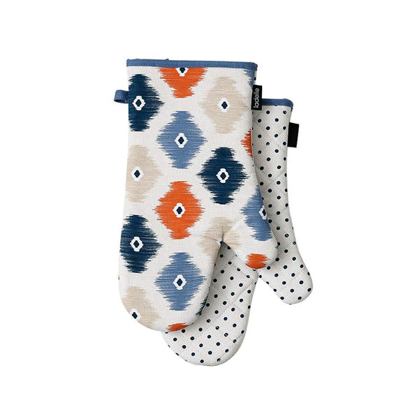 Ladelle Set of 2 - Mila Cotton Kitchen / BBQ Oven Mitts Tristar Online