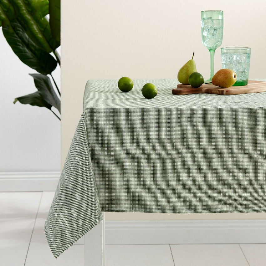 Ladelle Green Eco Cotton Rich Tablecloth 150 x 265 cm Tristar Online