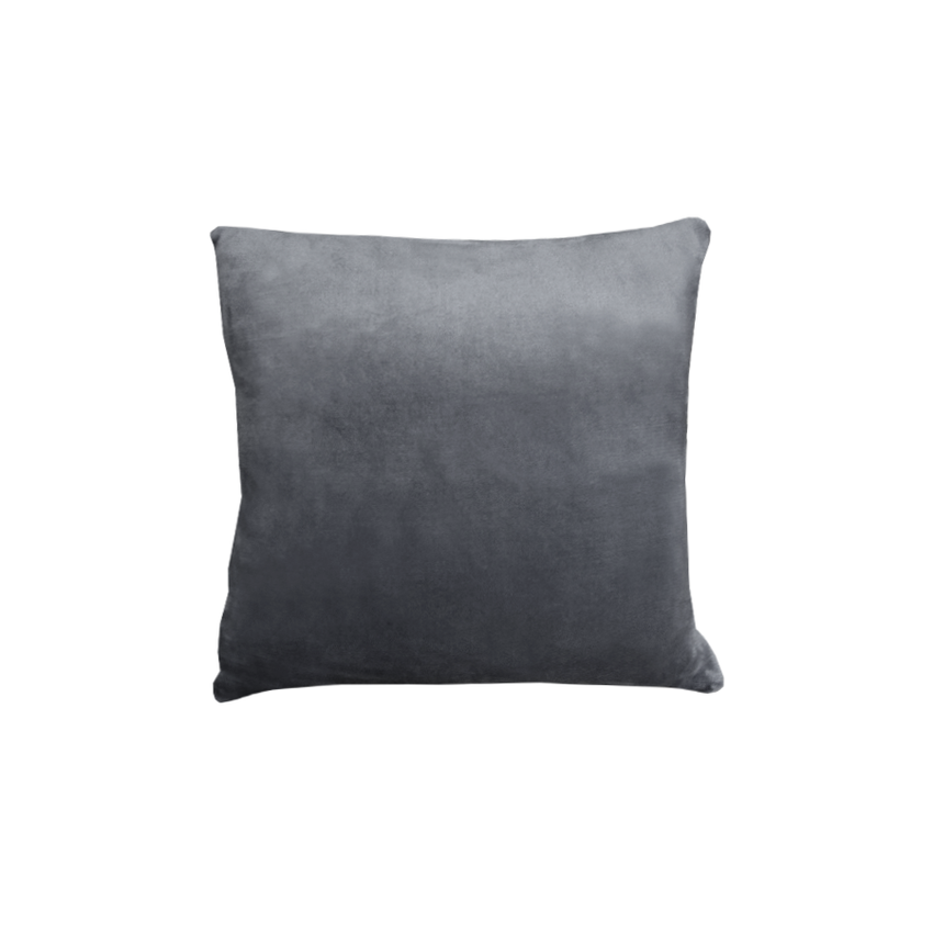 Alastairs Augusta Faux Mink Square Cushion Charcoal Tristar Online