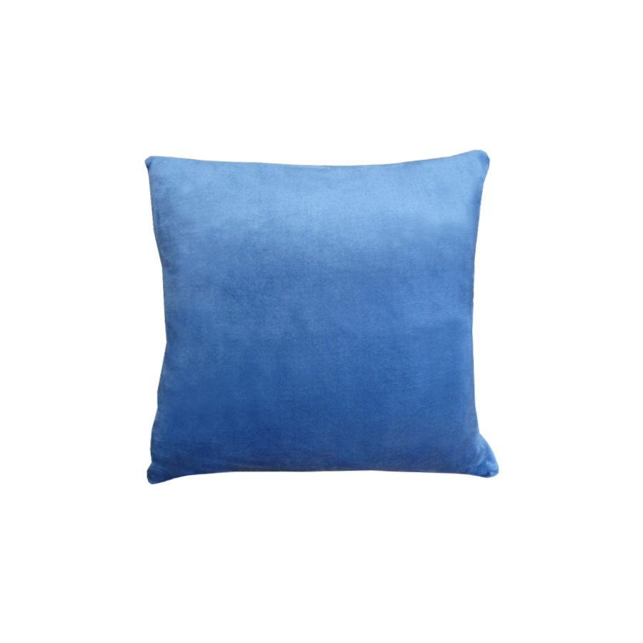Alastairs Augusta Faux Mink Square Cushion Denim Tristar Online