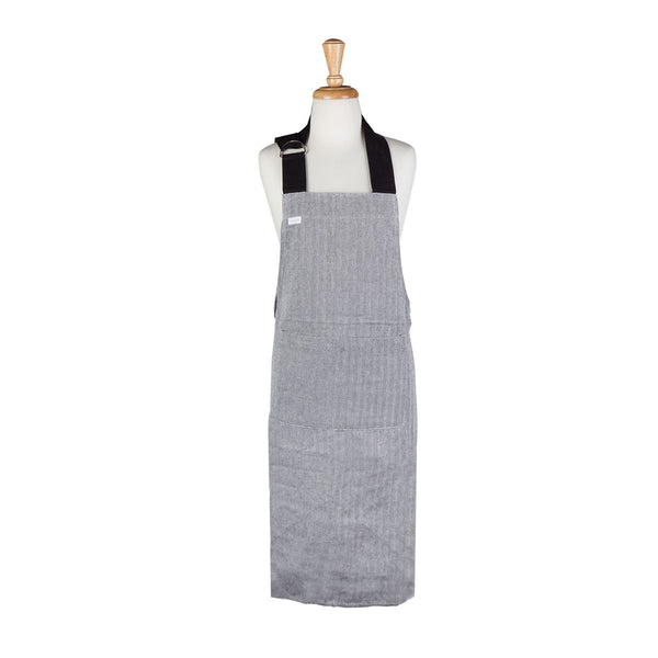 Rans Herringbone Black Cotton Apron Tristar Online