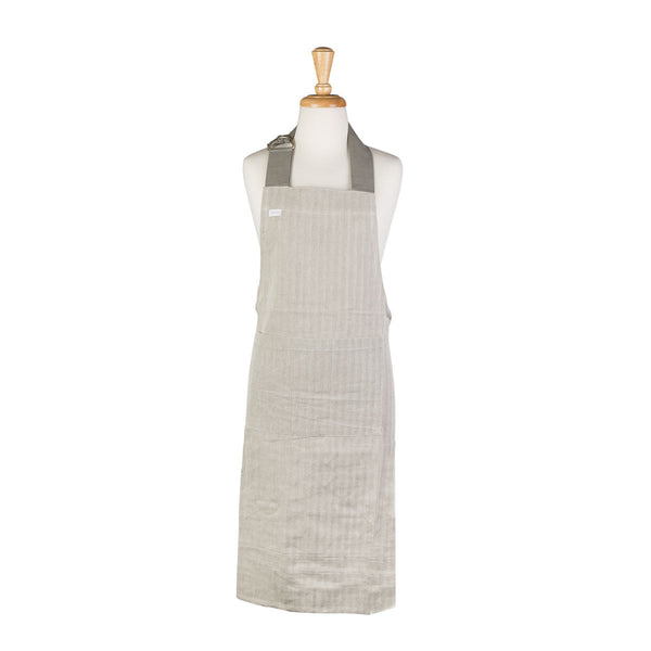 Rans Herringbone Charcoal Cotton Apron Tristar Online