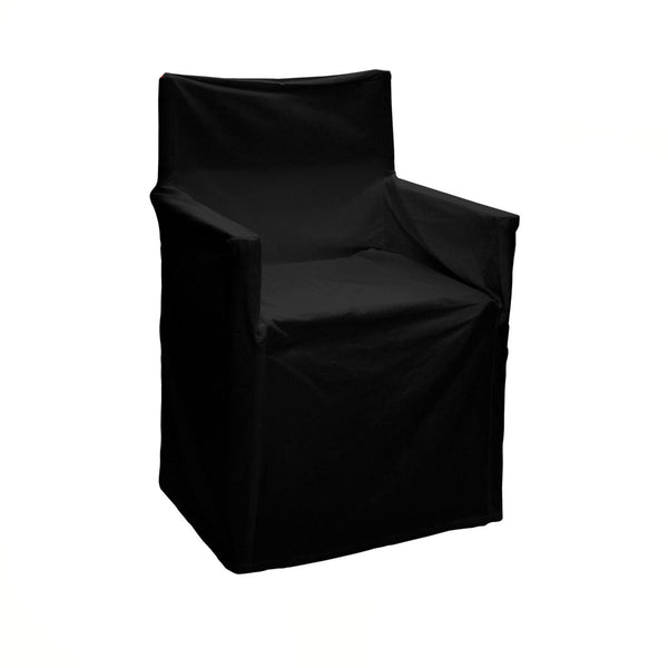 Rans Alfresco 100% Cotton Director Chair Cover - Plain Black Tristar Online