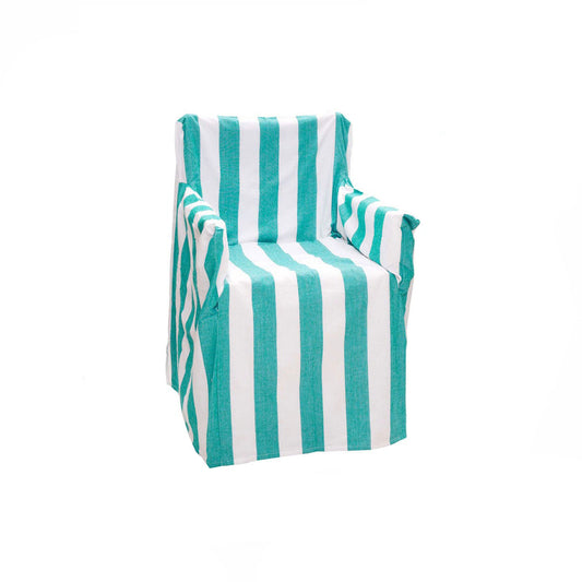 Rans Alfresco 100% Cotton Director Chair Cover - Striped Ocean Blue Tristar Online