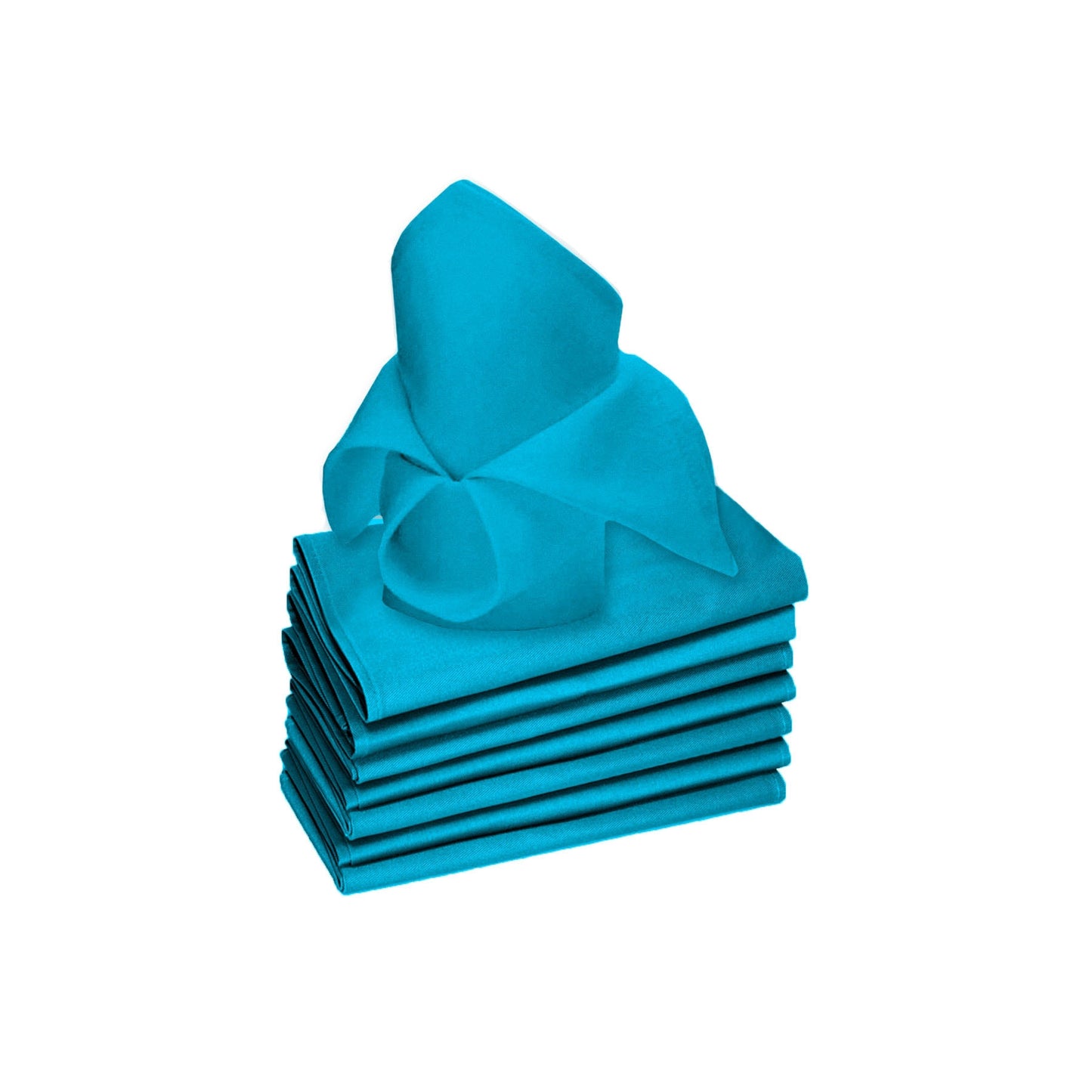 Rans Set of 8 Lollipop Cotton Napkins - Aqua Tristar Online