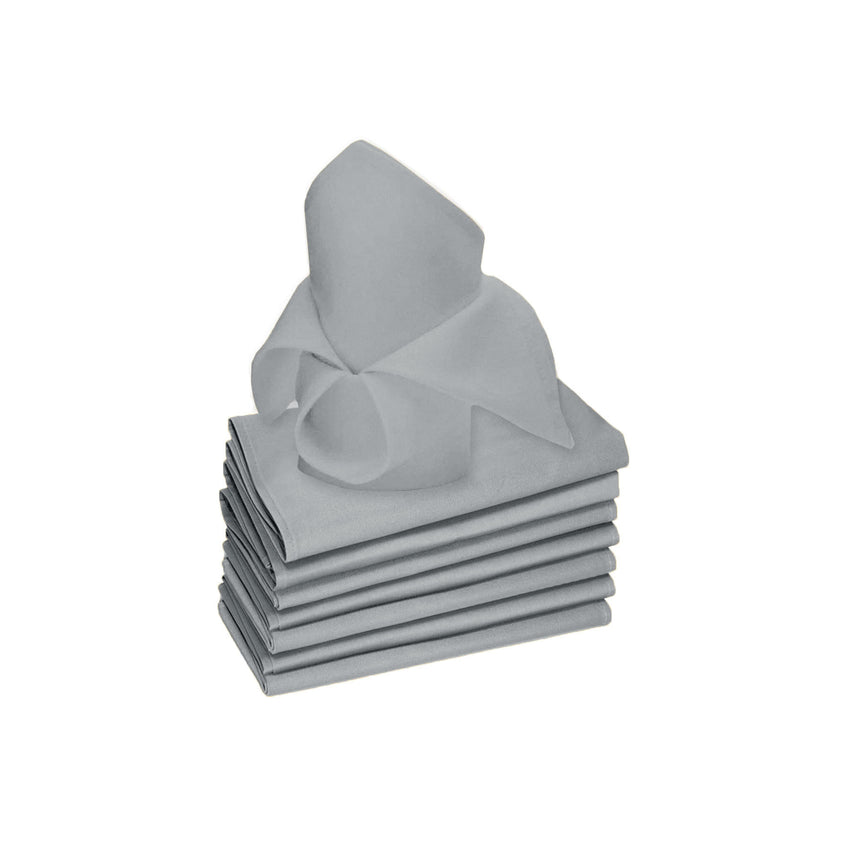 Rans Set of 8 Lollipop Cotton Napkins - Grey Tristar Online