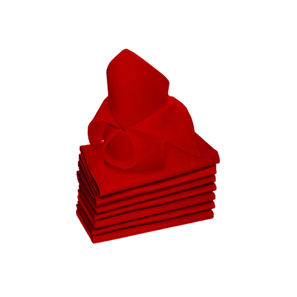 Rans Set of 8 Lollipop Cotton Napkins - Red Tristar Online